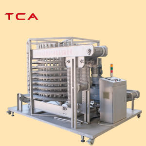 دوامة التبريد الخبز كعكة الغذاء تجميد الناقل سريعة ماكينة تجميد المورد IQF أنفاق التجميد - Product Image 6