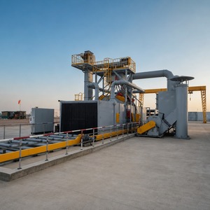 Décapant <span class=keywords><strong>de</strong></span> rouille automatique à moteur pour carrosserie <span class=keywords><strong>de</strong></span> wagon ferroviaire QH6915, convoyeur à rouleaux pour décapage <span class=keywords><strong>de</strong></span> rouille <span class=keywords><strong>de</strong></span> voitures en acier - Product Image 2