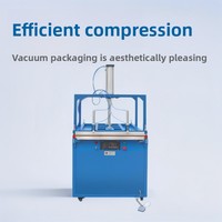 Machine de compression sous vide domestique, extracteur d'air pour couettes, oreillers et literie, sacs de rangement compressibles personnalisables pour optimiser l'espace de rangement
