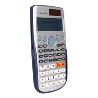Calculatrice Scientifique Numérique FX-991ZA PLUS Multifonctionnelle pour Étudiant, Affichage LCD 12 Chiffres 2 Lignes