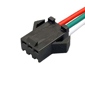 Электронный жгут 2,54 мм соединительный провод 2-контактный воздушный штекер мужской и женский клеммный разъем линии электропередачи - Product Image 5