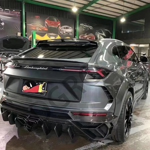 เหมาะสำหรับรถยนต์ Urus SUV คาร์บอนไฟเบอร์คุณภาพสูง ปีกหลังส่วนบน ปีกกลาง สปอยเลอร์ท้าย รุ่นปี 2018-2021 - Product Image 6