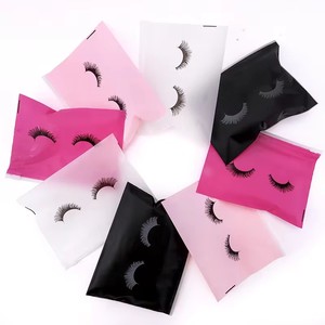 Kirpik Aftercare çanta kullanımlık makyaj araçları seyahat plastik depolama kirpik uzatma kılıfı kozmetik ile fermuar - Product Image 4