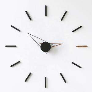 Emisdoog-Reloj de pared de cuarzo para decoración del hogar, cronógrafo moderno de estilo nórdico, con pegatina para decoración de sala de estar - Product Image 1