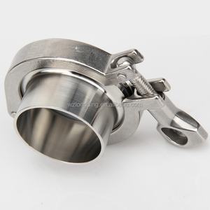 Bộ Hoàn Chỉnh Vệ Sinh Tri Kẹp Thép Không Gỉ Liên Kết Phù Hợp Cấp Thực Phẩm Hàn Ferrule + Gasket Set + Tri Kẹp - Product Image 6