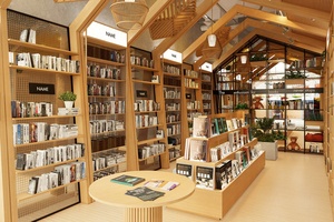 Vitrina de Madera para Libros, para Librerías, Salas de Lectura, Bibliotecas, Almacenamiento Interior y Solución de Mobiliario para Exhibición en Comercios - Product Image 3