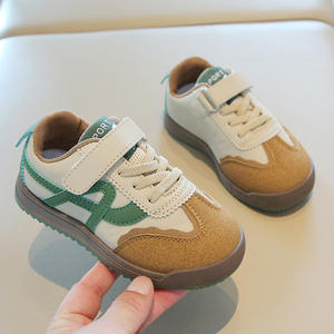 รองเท้ากีฬาเด็กชายและเด็กหญิง เป็นมิตรกับสิ่งแวดล้อม อบอุ่น ระบายอากาศได้ดี พื้นรองเท้านุ่มกันลื่น ผ้าส่วนบนยืดหยุ่น ใส่ได้ทุกฤดู - Product Image 4