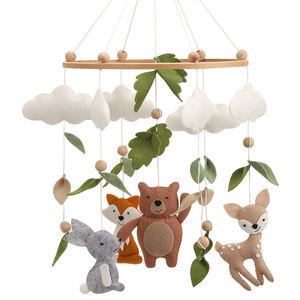<span class=keywords><strong>Mobile</strong></span> pour bébé sur le thème de la forêt, animaux de la forêt, <span class=keywords><strong>mobile</strong></span> pour berceau, cadeau de naissance - Product Image 1