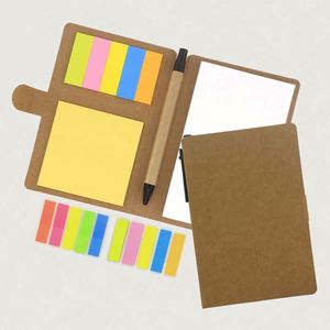 Custom LOGO Printed Small Pocket Sticky Notes <b>A5</b> Notebook Steno Pads Lined <b>Notepad</b> with Pen - Product Image 5