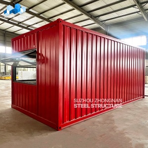 บ้านสำเร็จรูปแบบตู้คอนเทนเนอร์เคลื่อนที่ Zhongnan แบบถอดประกอบได้ ปรับแต่งได้ ใช้เป็นบาร์เคลื่อนที่ ร้านค้า ร้านกาแฟ บ้านขนาดเล็ก - Product Image 4
