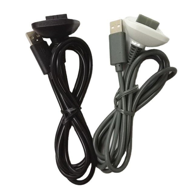 1.5M USB Gamepad Controller Charging Cable for Xbox 360 Wireless Controller Joystick Power Supply Charger Cable