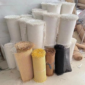 Fabrieks Groothandel Synthetische Rotan Roll Natuurlijke Kleur Rotan Cane Webbing Plastic Rotan Geweven Rol - Product Image 2