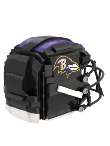 Casco de Ladrillos 3D MOC, Equipo de Fútbol, Juego de Bloques de Construcción Personalizados, Modelos de Plástico para Armar, Juguetes de Casco para Niños y Adultos - Product Image 2