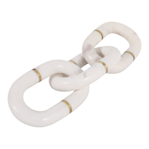 Scultura a Catena in Marmo, Elemento Decorativo Moderno Collegato per Casa, Ufficio, Bagno, Soggiorno, Scaffale - Product Image 2