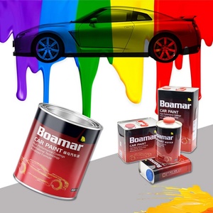 สีอะคริลิคเคลือบสีรถยนต์ 1K สีเมทัลลิกมาตรฐาน PU โพลียูรีเทน สำหรับพ่นซ่อมแซมรถยนต์ ผลิตภัณฑ์ดูแลรักษารถยนต์ - Product Image 1