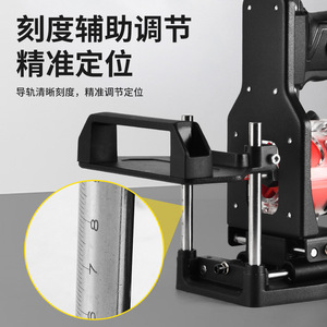 Máquina Fresadora para Trabajar la Madera 2 en 1, Herramienta Eléctrica de 220V para Ranurar y Recortar con Soporte para Trabajos en Madera - Product Image 2