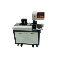 Machine à poinçonner les trous pour cartes d'identité en PVC à commande PLC haute vitesse, machine à poinçonner les trous ronds pour cartes intelligentes