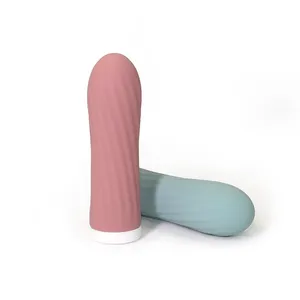 Wosilicone Mainan Seks Bentuk Peluru Portabel Vibrator Klitoris Puting G Spot Stimulasi Alat Pijat Mainan Seks Dewasa