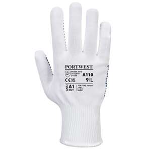 PORTWEST - A110WBRM Guante de lunares Blanco/azul-GUANTES EAN 5036108293322 - Product Image 2