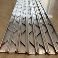 Film de serre en aluminium durable anti-corrosion, fente en aluminium de qualité supérieure pour serre agricole