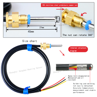 Thermistance NTC10K sonde étanche écrou en cuivre DS18B20 capteur de température pour compteur de chaleur à ultrasons