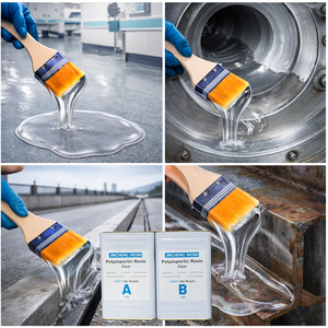 Kit <span class=keywords><strong>de</strong></span> Revestimiento Líquido Transparente <span class=keywords><strong>de</strong></span> Poliurea Poliaspártica <span class=keywords><strong>de</strong></span> Dos Componentes 1:1 <span class=keywords><strong>para</strong></span> Pisos <span class=keywords><strong>de</strong></span> Garaje y Revestimiento <span class=keywords><strong>de</strong></span> <span class=keywords><strong>Concreto</strong></span> - Product Image 2