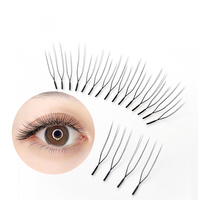SP EYELASH Pestañas de Volumen Mega Volumen Cilios 0.07mm Extensión de Pestañas Cruzadas Flor Paralela en Forma de U YY 3D 4D 5D Pestañas en U