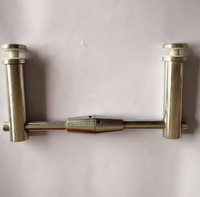 Supports de garde-corps en verre en acier inoxydable, vente directe d'usine