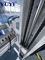 Vollautomatische PLC-gesteuerte Vorhangstoff-Schneidemaschine mit 1,2 kW 220V Höhenheber, 3,2 m x 3,2 m effektive Größe, 1 Jahr Garantie