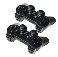 Manette sans fil pour ordinateur 2025, système double, USB 2.4G, pour Android TV Box, jeu, deux personnes, multifonctionnelle, support de rangement