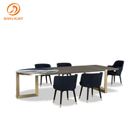 Ensemble de table et de chaises en bois gris pour café, meubles pour cafés et restaurants