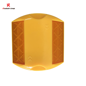 CE ROADSAFE logo Personalizado 100*90*18mm Pavimento elevado Espárragos de ojo de gato Marcadores de plástico Señales Precio reflectante Perno de carretera - Product Image 1