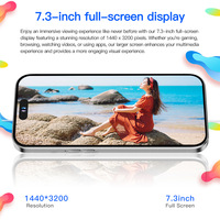 Teléfono I15 Pro Max 12GB+512GB, Smartphone 5G con Pantalla de 6.7 Pulgadas, Doble SIM, Teléfono I15 Pro Max 5G