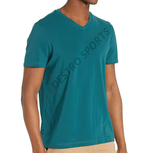 Camisetas Palin personalizadas con cuello en V para hombre, camisetas de verano a precios económicos al por mayor, camisetas con diseño de logotipo personalizado con servicio OEM y ODM - Product Image 2