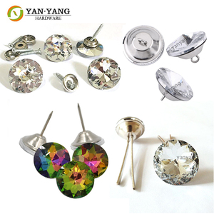 Bouton <span class=keywords><strong>de</strong></span> Tête <span class=keywords><strong>de</strong></span> <span class=keywords><strong>Lit</strong></span> et <span class=keywords><strong>de</strong></span> Canapé Yanyang en Verre et Cristal pour la Décoration - Nouveauté en Promotion - Product Image 1