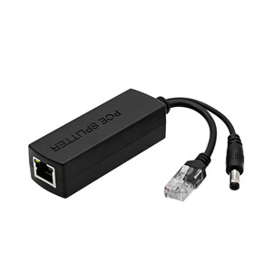 Répartiteur PoE standard, pour caméra de surveillance réseau, transmission d'alimentation par câble réseau, 48V vers 12V, non isolé, 100 Mbps - Product Image 1