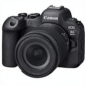 Kit appareil photo hybride EOS R6 Mark II avec objectif RF 24-105 <span class=keywords><strong>mm</strong></span> F4-7.1 <span class=keywords><strong>STM</strong></span>, capteur CMOS plein format 24,2 Mpx, stabilisation électronique d'image - Product Image 1