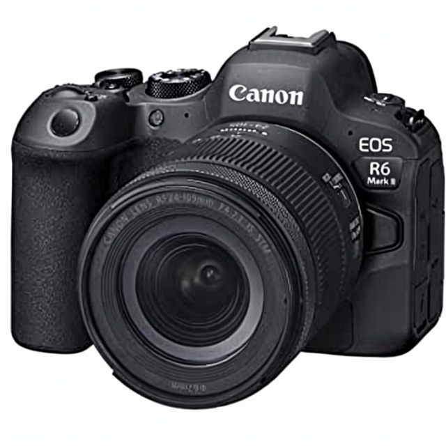 EOS R6 Mark II Mirrorless Camera RF24-105mm F4-7.1 STM Lens Kit Full-Frame 24.2MP CMOS Sensor Video Capture Electronic Image