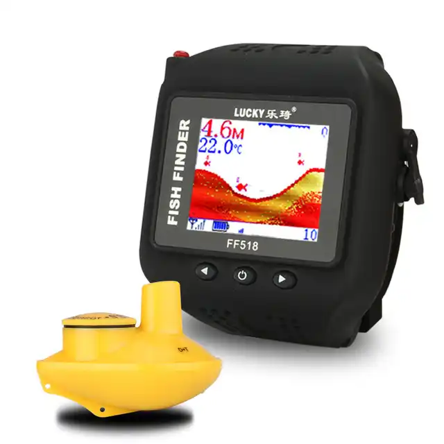 Watch type fish finder wireless sonar