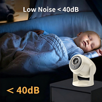 Projecteur portable intelligent Veacine B10 MINI Android 12, projecteur LCD WIFI HD, équipement audiovisuel pour cinéma maison