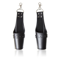 Menottes en cuir artificiel, verrou de chasteté pour porte, menottes sexuelles, dispositifs de bondage BDSM, pour usage adulte, fabriqué en Chine/Guangxi
