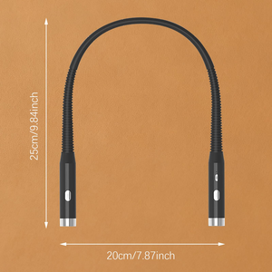 Lámparas portátiles para colgar en el cuello para lectura, luz LED recargable por USB para lectura de libros, manos libres - Product Image 6