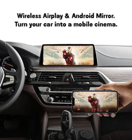 Interface sans fil CarPlay et Android Auto pour BMW EVO 2018-2019, navigation Android Auto, Mirror Link, Airplay