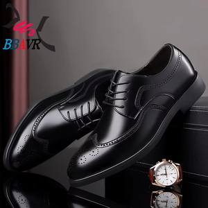 Zapatos de Cuero Brogue para Hombre, Estilo Británico, para Negocios Formales, Tallas Grandes (38-48), Novedad 2025 - Product Image 5