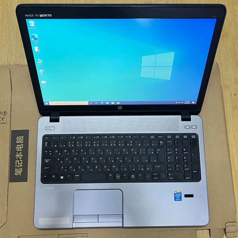 Komputer bekas Intel Core i5 15.6 inci Win10, laptop bisnis digunakan untuk HP 450 G1