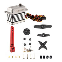 Servo Digital Sin Núcleo Monster Torque 45kg ZY-4515HV 1us con Banda Muerta para Control Acrobático de Aviones RC de Escala Gigante de 74-91 Pulgadas