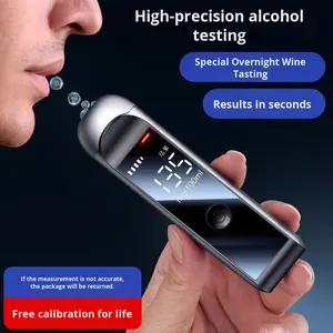 Respiração profissional portátil de alta precisão testador de álcool Safe Driving Gás Analyzers Cross-Border Compatível - Product Image 4