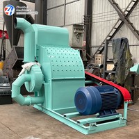 Broyeur de poudre de bois, machine à broyer les coques de noix de coco, les sciure de bois, les branches, le bois de jardin, broyeur multifonctionnel avec moteur à engrenages, capacité 2T/H