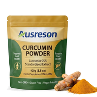 Poudre de Curcumine SPL OEM 20 % Extrait de Curcuma Marque Privée Faible MOQ Extrait de Curcuma Poudre de Curcumine