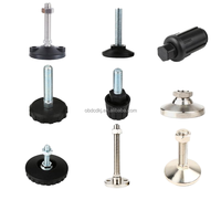 Pieds de nivellement réglables robustes en acier inoxydable SS304 pour table de travail industrielle